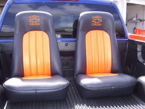 Reupholstered Seats
