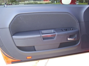 Orange Dodge Challenger