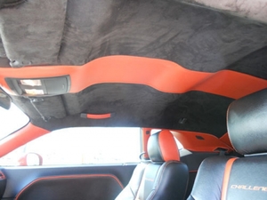 Reupholstered Headliner