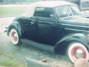 Old Classic Car Reupholstered